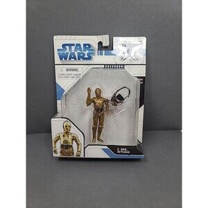 NEW STAR WARS CLONE WARS Basic Fun Series I : C-3PO KEYCHAIN